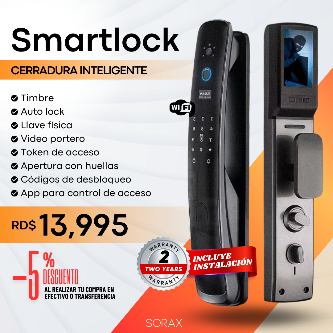 Cerraduras Inteligentes Sorax Smart Lock