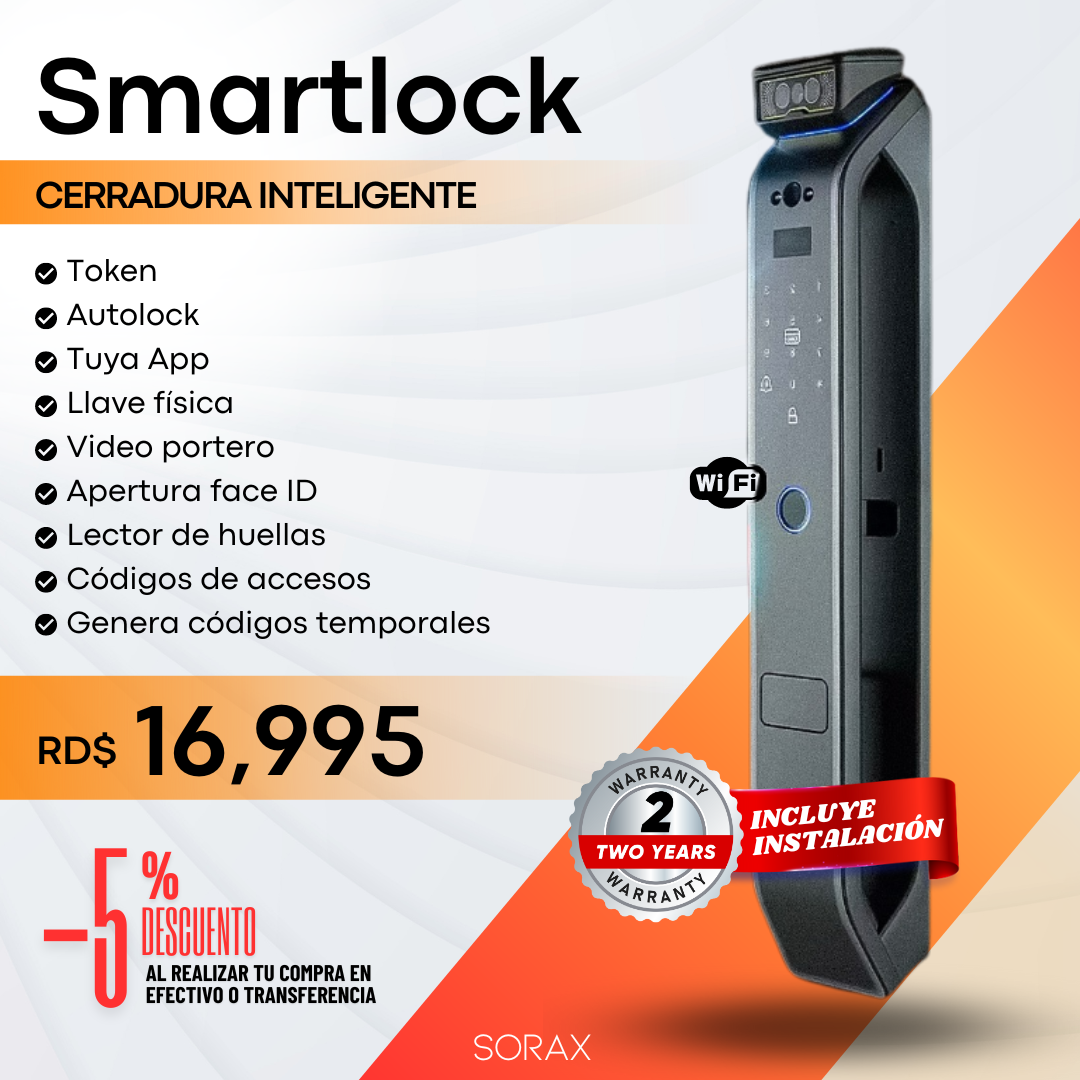 Cerraduras Inteligentes Sorax Smart Lock