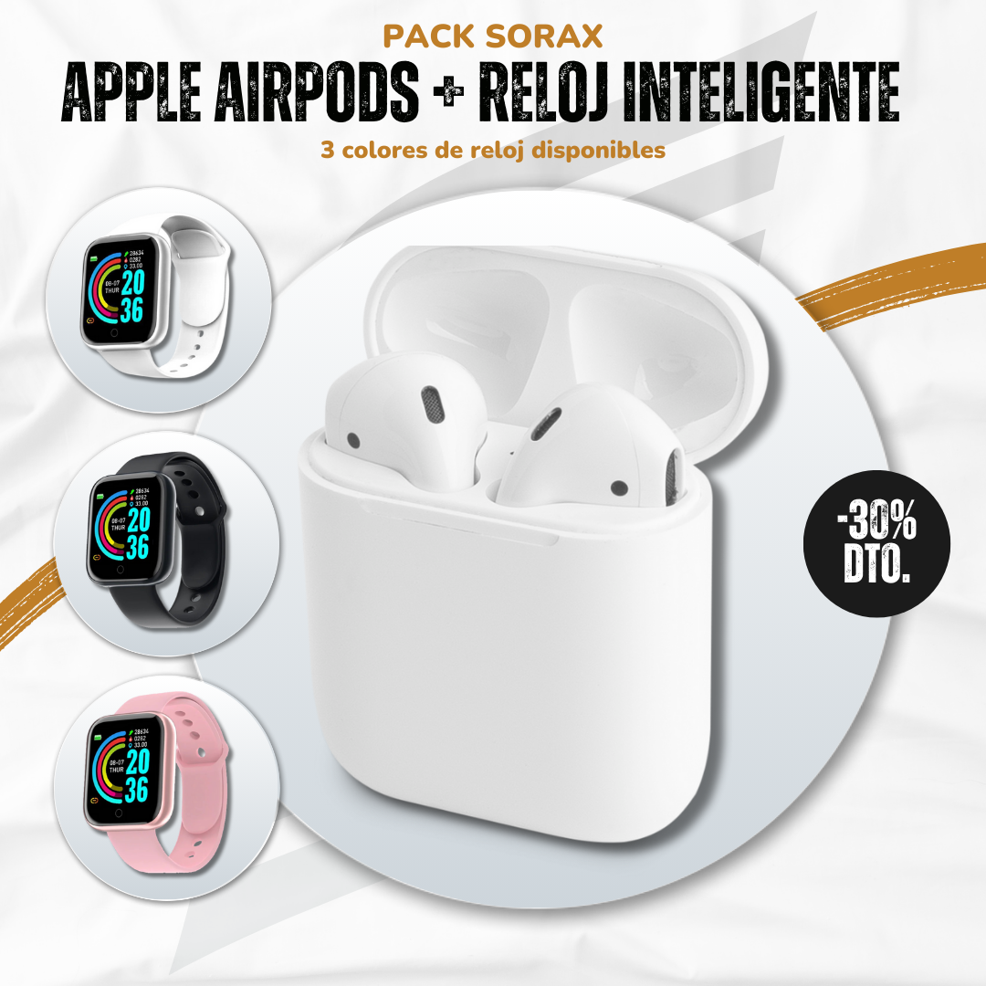 Pack Sorax 2 - Apple AirPods + Reloj Inteligente